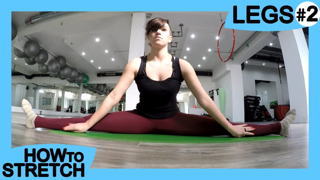 HOW TO STRETCH your LEGS #2 | for Gymnastics & Contortion | Exercises ...