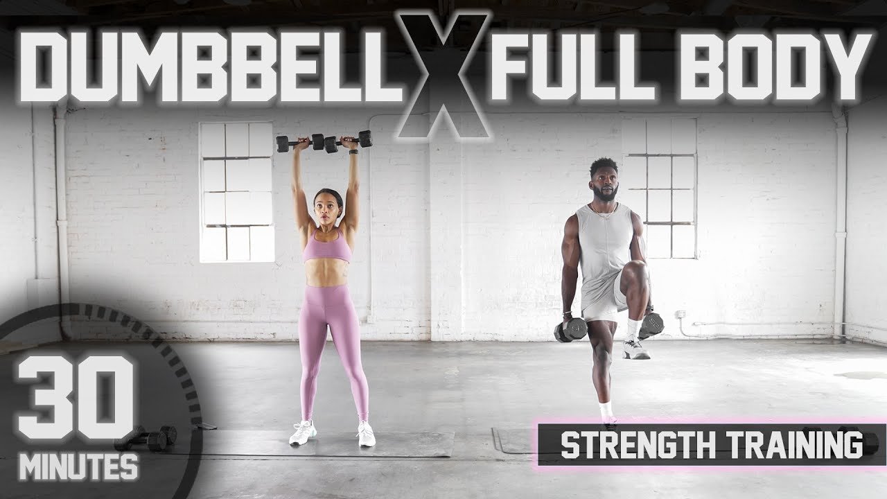 30 Minute Full Body Dumbbell Workout [Strength Training ...